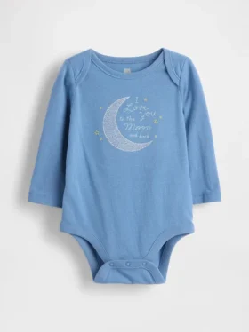 Baby First Favorites Bodysuit i ekologisk bomull med tryck