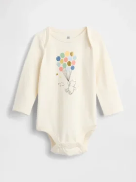 Baby First Favorites Bodysuit i ekologisk bomull med tryck