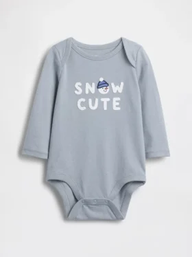 Baby First Favorites Bodysuit i ekologisk bomull med tryck