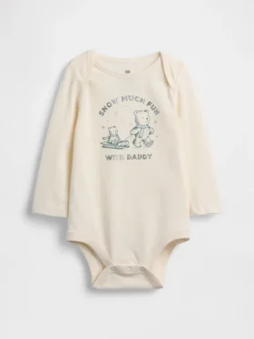 Baby First Favorites Bodysuit i ekologisk bomull med tryck
