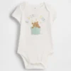 Baby First Favorites Bodysuit i ekologisk bomull med tryck