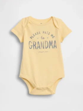 Baby First Favorites Bodysuit i ekologisk bomull med tryck