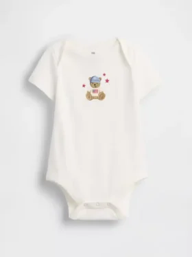 Baby First Favorites Bodysuit i ekologisk bomull med tryck