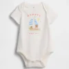 Baby First Favorites Bodysuit i ekologisk bomull med tryck