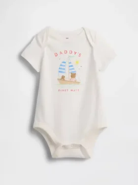 Baby First Favorites Bodysuit i ekologisk bomull med tryck