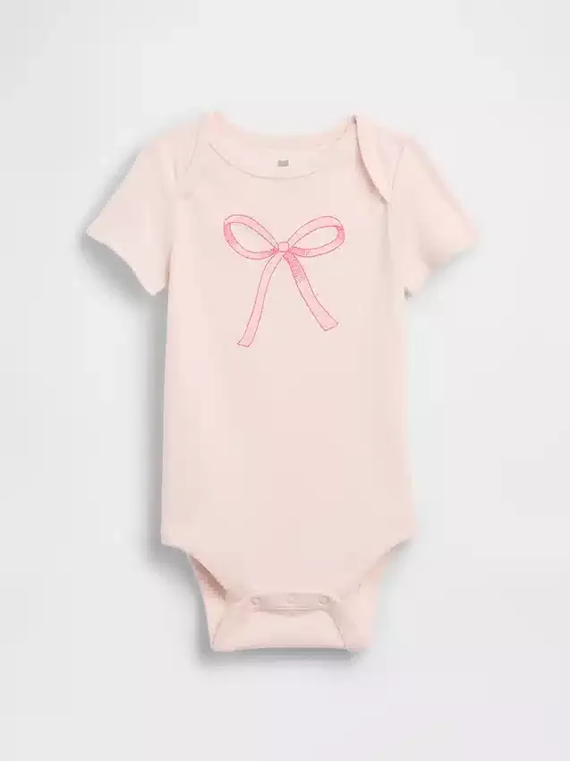 Baby First Favorites Bodysuit i ekologisk bomull med tryck