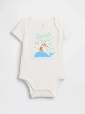 Baby First Favorites Bodysuit i ekologisk bomull med tryck