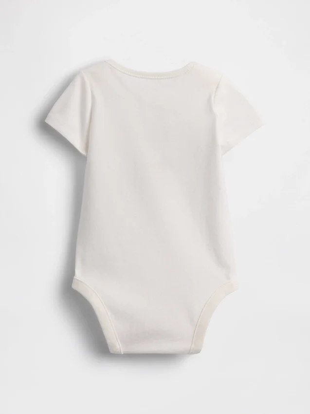 Baby First Favorites Bodysuit i ekologisk bomull med tryck