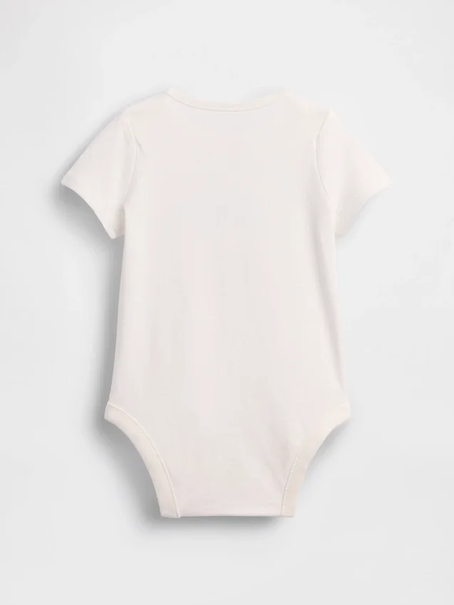 Baby First Favorites Bodysuit i ekologisk bomull med tryck