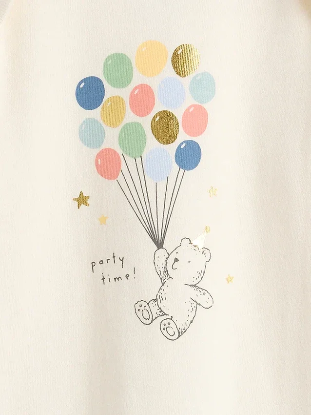 Baby First Favorites Bodysuit i ekologisk bomull med tryck