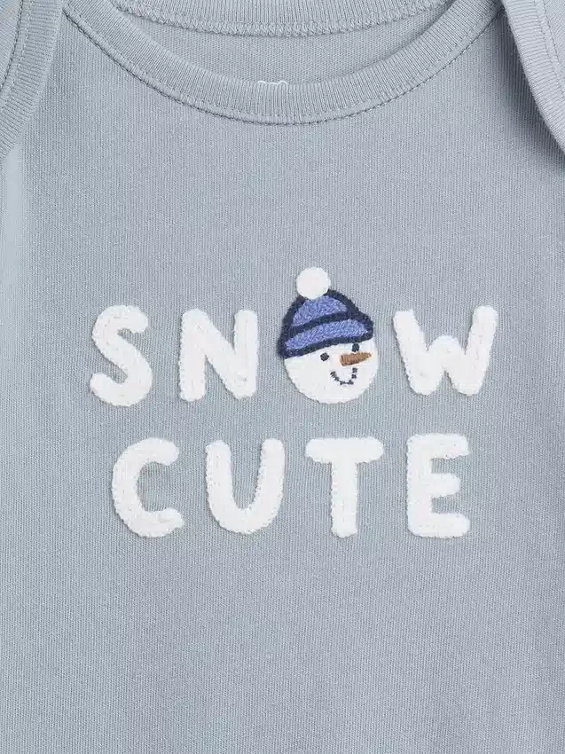 Baby First Favorites Bodysuit i ekologisk bomull med tryck