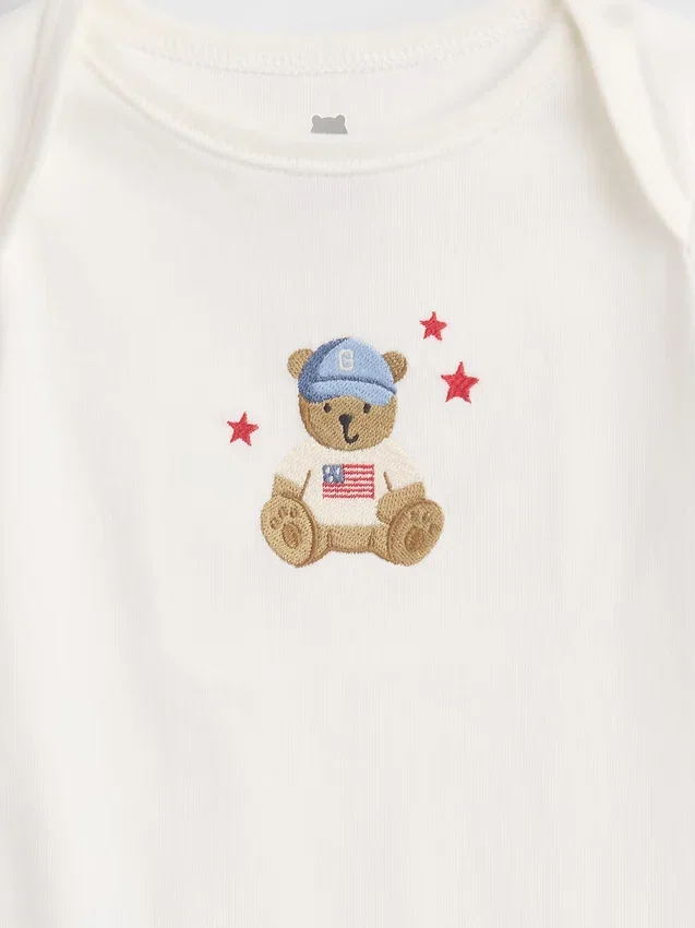 Baby First Favorites Bodysuit i ekologisk bomull med tryck