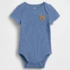 Baby First Favorites bodysuit i våffelstickning