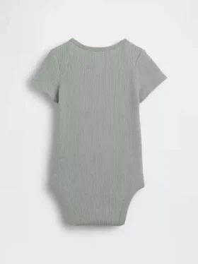 Baby First Favorites bodysuit i våffelstickning