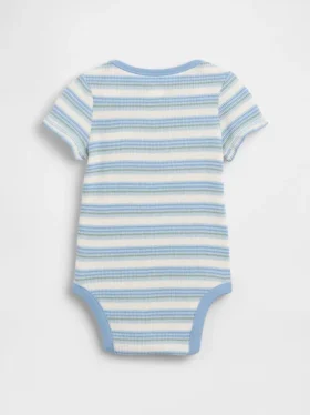 Baby First Favorites bodysuit i våffelstickning