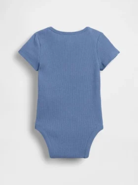 Baby First Favorites bodysuit i våffelstickning