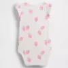Baby First Favorites bodysuit med fladdrande ärmar