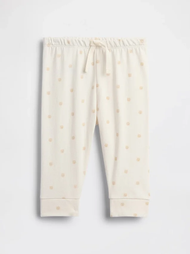 Baby First Favorites byxor i ekologisk bomull med dragkedja