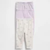 Baby First Favorites byxor i ekologisk bomull med dragkedja (3-pack)