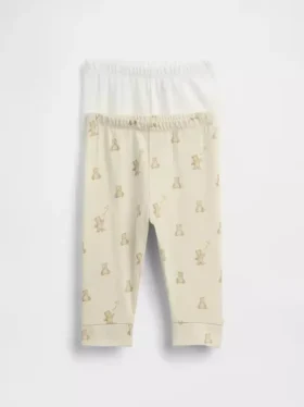 Baby First Favorites byxor i ekologisk bomull med dragkedja (flerpack)