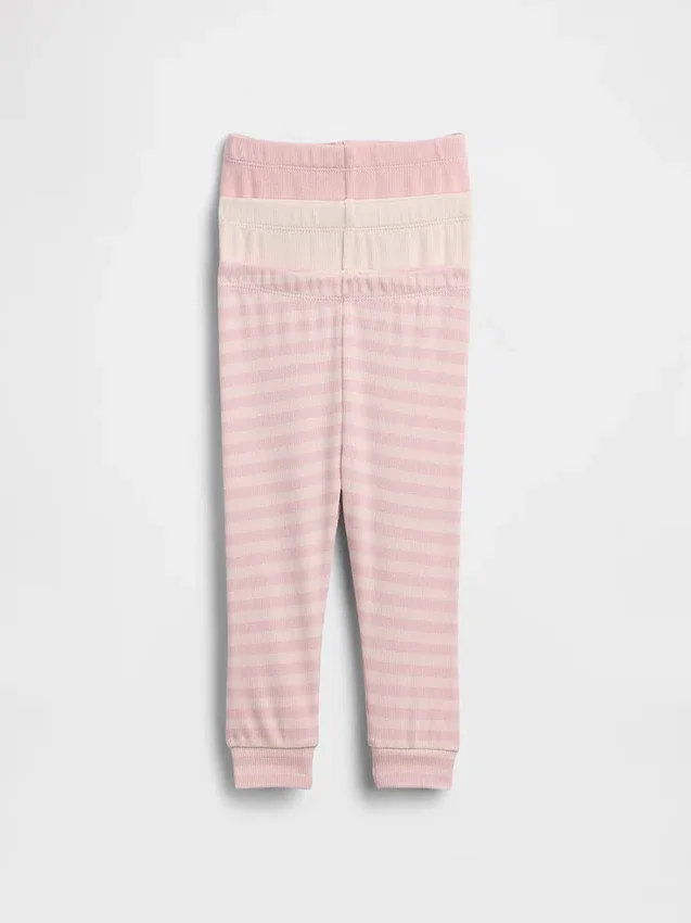 Baby First Favorites byxor med dragkedja (3-pack)