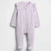 Baby First Favorites heldress med fötter i ekologisk bomull