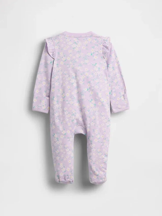 Baby First Favorites heldress med fötter i ekologisk bomull
