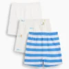 Baby First Favorites Shorts i ekologisk bomull med dragkedja (3-pack)