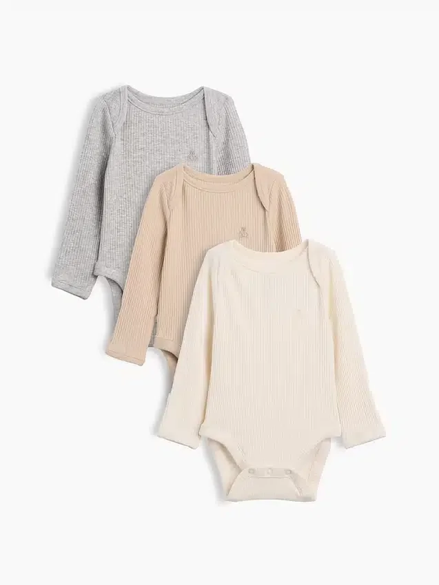 Baby First Favorites Tinyrib-Bodysuit (3-pack)