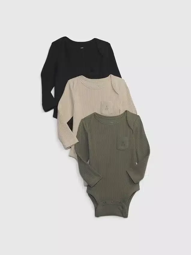 Baby First Favorites Tinyrib-Bodysuit (3-pack)