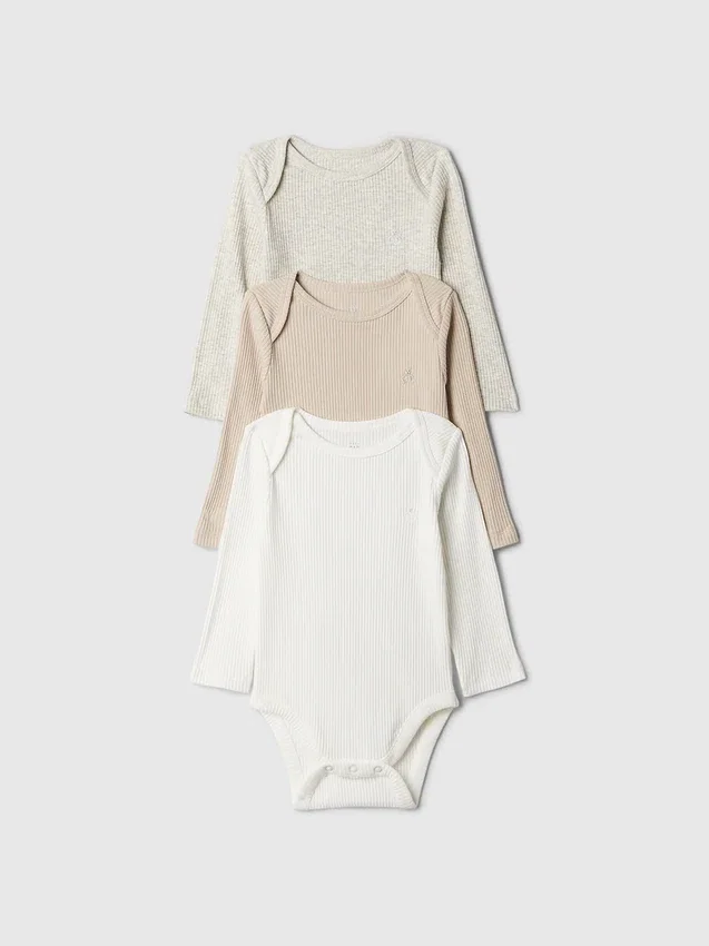 Baby First Favorites Tinyrib-Bodysuit (3-pack)