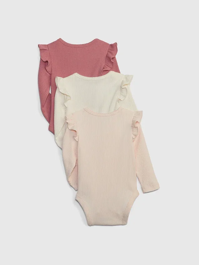 Baby First Favorites Tinyrib-Bodysuit (3-pack)