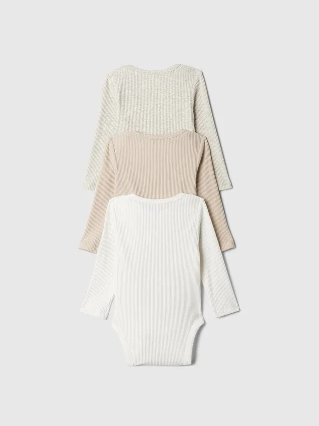 Baby First Favorites Tinyrib-Bodysuit (3-pack)