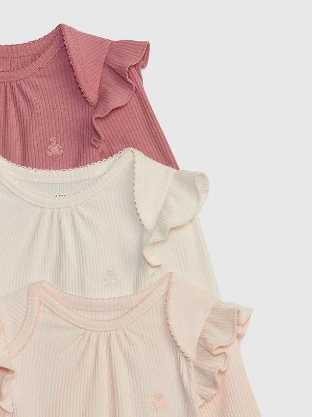 Baby First Favorites Tinyrib-Bodysuit (3-pack)