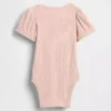 Baby First Favorites Tinyrib-bodysuit med puffärmar