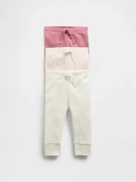Baby First Favorites Tinyrib-byxor (3-pack)