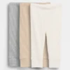 Baby First Favorites Tinyrib-byxor (3-pack)