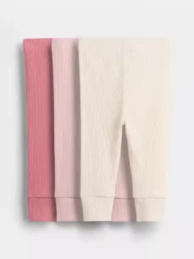 Baby First Favorites Tinyrib-byxor (3-pack)