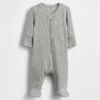 Baby First Favorites Tinyrib-heldress med fötter