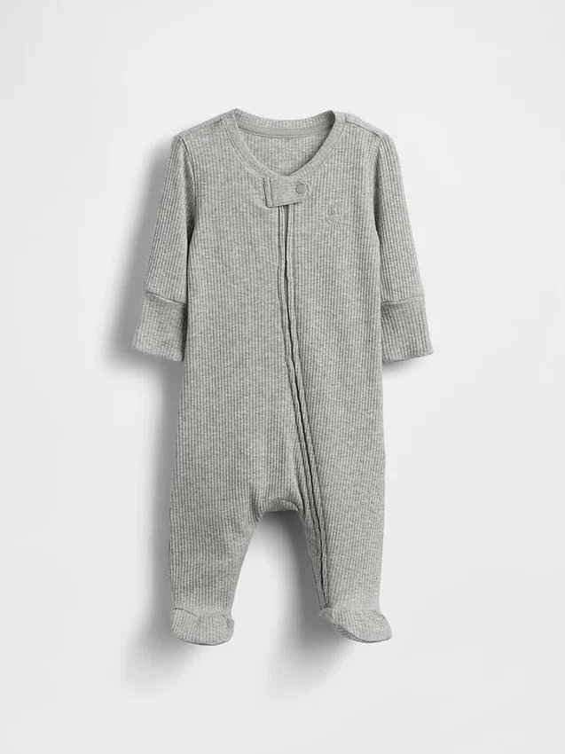 Baby First Favorites Tinyrib-heldress med fötter