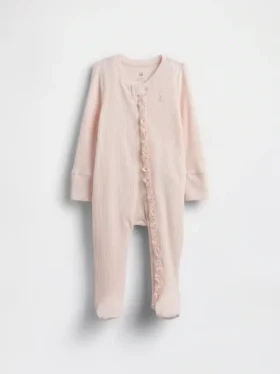 Baby First Favorites Tinyrib-heldress med fötter