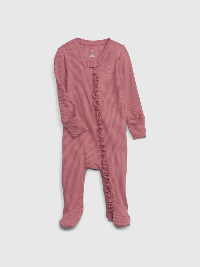 Baby First Favorites Tinyrib-heldress med fötter