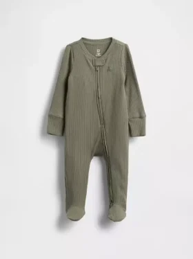 Baby First Favorites Tinyrib-heldress med fötter