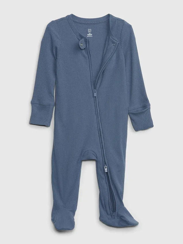 Baby First Favorites Tinyrib-heldress med fötter