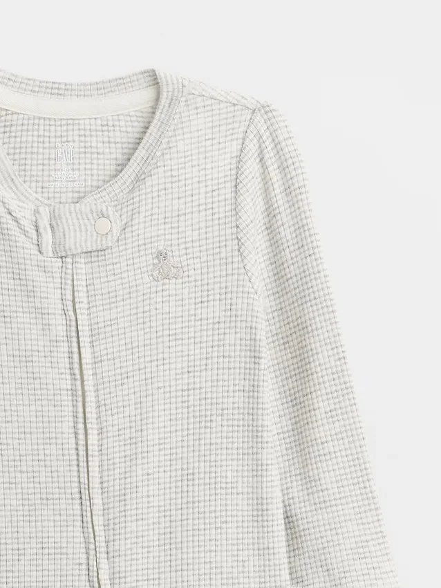 Baby First Favorites Tinyrib-heldress med fötter