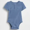 Baby First Favorites Tinyrib Henley Bodysuit