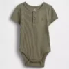 Baby First Favorites Tinyrib Henley Bodysuit