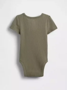Baby First Favorites Tinyrib Henley Bodysuit