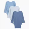 Baby First Favorites Tinyrib Pocket Bodysuit (3-pack)