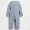 Baby First Favorites Tinyrib-randig heldress med fötter
